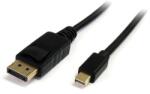StarTech StarTech. com MDP2DPMM3M 3 M Mini Fekete DisplayPort kábel (MDP2DPMM3M)