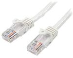 StarTech 45PAT5MWH hálózati kábel Fehér 5 M Cat5e U/UTP (UTP) (45PAT5MWH)