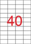 APLI Etikett, univerzális, 52, 5x29, 7 mm, APLI, 4000 etikett/csomag (lca3130) - irodaszer