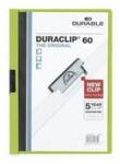 DURABLE Clip-mappa Durable Duraclip A/4 60 lapig zöld (p2030-0098)