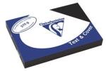 Clairefontaine Karton textilhatású Clairefontaine Text and Cover A/4 270g fekete 100 ív/csomag (p1020-0703)