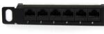 StarTech StarTech. com PANELHU24 patch panel 0.5U (PANELHU24)