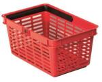 DURABLE Bevásárlókosár, műanyag, 19 l, DURABLE, piros (db1801565080) - irodaszer