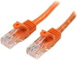 StarTech 45PAT50CMOR hálózati kábel Narancssárga 0, 5 M Cat5e U/UTP (UTP) (45PAT50CMOR) - easy-shop