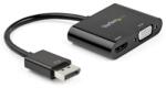 StarTech StarTech. com DP2VGAHD20 DisplayPort HDMI + VGA (D-Sub) Fekete video átalakító kábel (DP2VGAHD20)