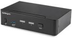 StarTech StarTech. com SV231DPU34K KVM kapcsoló Fekete (SV231DPU34K)