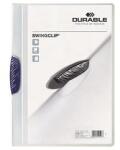 DURABLE Gyorsfűző, klipes, A4, DURABLE "Swingclip® 30", sötétkék (db226007) - irodaszer