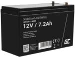 Green Cell AGM05 UPS akkumulátor Zárt savas ólom (VRLA) 12 V 7, 2 Ah (AGM05)