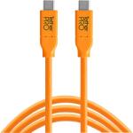 Tether Tools CUC15-ORG USB kábel USB 3.2 Gen 1 (3.1 Gen 1) 4, 6 M USB C Narancssárga (CUC15-ORG)