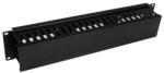 StarTech StarTech. com CMDUCT2U rack tartozék Kábelkezelő panel (CMDUCT2U)