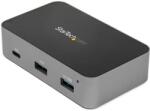 StarTech StarTech. com HB31C3A1CS hálózati csatlakozó USB 3.2 Gen 2 (3.1 Gen 2) Type-C 10000 Mbit/s Fekete, Szürke (HB31C3A1CS)