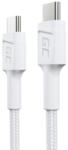 Green Cell GC PowerStream USB kábel USB 3.2 Gen 1 (3.1 Gen 1) 0, 3 M USB C Fehér (KABGC31W)