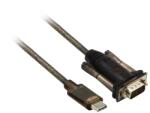 ACT AC6002 soros kábel Fekete 1, 5 M USB C-típus DB-9 (AC6002)