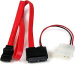 StarTech StarTech. com SLSATAF36 SATA kábel 0, 9144 M SATA 13-pin SATA 7-pin + Molex (4-pin) Vörös (SLSATAF36)