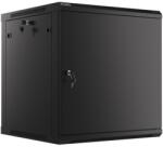 Lanberg WF01-6612-00B állvány 12U Falra szerelhető állvány Fekete (WF01-6612-00B) - easy-shop