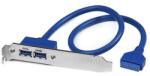 StarTech StarTech. com USB3SPLATE csatlakozókártya/illesztő Belső USB 3.2 Gen 1 (3.1 Gen 1) (USB3SPLATE)
