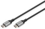 ASSMANN DB-340105-010-S 1 M Fekete DisplayPort kábel (DB-340105-010-S)
