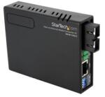Startech StarTech. com MCM110SC2 hálózati média konverter 100 Mbit/s 1310 nm Multi-mode Fekete (MCM110SC2EU)