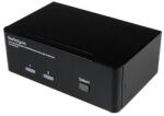 StarTech StarTech. com SV231DPDDUA KVM kapcsoló Fekete (SV231DPDDUA)