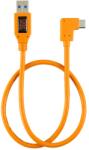 Tether Tools CUCRT02-ORG USB kábel USB 3.2 Gen 1 (3.1 Gen 1) 0, 5 M USB A USB C Narancssárga (CUCRT02-ORG)