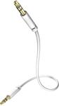 in-akustik Inakustik 0.75m 3.5mm audio kábel 0, 75 M 3 x RCA Fehér (0031010075)