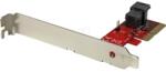 StarTech StarTech. com PEX4SFF8643 csatlakozókártya/illesztő Belső U. 2 (PEX4SFF8643)