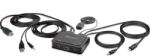 StarTech StarTech. com C2-H46-UAC-CBL-KVM KVM kapcsoló Fekete (C2-H46-UAC-CBL-KVM)
