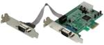 StarTech StarTech. com PEX2S553LP csatlakozókártya/illesztő Belső Soros (PEX2S553LP)