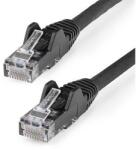 StarTech N6LPATCH50CMBK hálózati kábel Fekete 0, 5 M Cat6 U/UTP (UTP) (N6LPATCH50CMBK) - easy-shop
