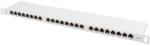 Lanberg PPS6-0024-S patch panel 0.5U (PPS6-0024-S) - easy-shop