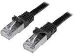 StarTech N6SPAT50CMBK hálózati kábel Fekete 0, 5 M Cat6 SF/UTP (S-FTP) (N6SPAT50CMBK) - easy-shop