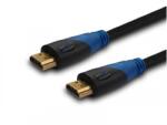 SAVIO CL-02 1, 5 M HDMI A-típus (Standard) Fekete, Kék kábel (SAVIO CL-02)