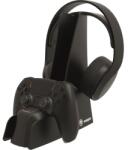 Snakebyte Charge & Headset Stand, PlayStation 5, LED, Fekete, Kontroller töltő és headset állvány (SB918636)