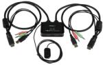 StarTech StarTech. com SV211HDUA KVM kapcsoló Fekete (SV211HDUA)