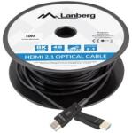 Lanberg CA-HDMI-30FB-0100-BK HDMI kábel 10 M HDMI A-típus (Standard) Fekete (CA-HDMI-30FB-0100-BK)