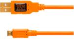 Tether Tools CU5430ORG USB kábel USB 2.0 4, 6 M USB A Micro-USB B Narancssárga (CU5430ORG)