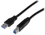 StarTech StarTech. com USB3CAB1M USB kábel USB 3.2 Gen 1 (3.1 Gen 1) 1 M USB A USB B Fekete (USB3CAB1M)