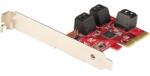 StarTech StarTech. com 6P6G-PCIE-SATA-CARD csatlakozókártya/illesztő Belső (6P6G-PCIE-SATA-CARD)
