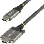 StarTech StarTech. com USB31CCSLKV50CM USB kábel USB 3.2 Gen 2 (3.1 Gen 2) 0, 5 M USB C Szürke, Fekete (USB31CCSLKV50CM)
