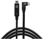 Tether Tools CUC15RT-BLK USB kábel USB 3.2 Gen 1 (3.1 Gen 1) 4, 6 M USB C Fekete (CUC15RT-BLK)