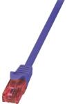 LogiLink 1.5m Cat. 6 U/UTP hálózati kábel Ibolya 1, 5 M Cat6 U/UTP (UTP) (CQ2049U)