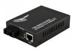 ALLNET ALL-MC106-SC-SM hálózati média konverter 100 Mbit/s 1310 nm Single-mode Fekete (ALL-MC106-SC-SM)
