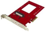 StarTech StarTech. com PEX4SFF8639 csatlakozókártya/illesztő Belső U. 2 (PEX4SFF8639)