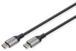 ASSMANN DB-340105-020-S DisplayPort kábel 2 M Fekete (DB-340105-020-S)