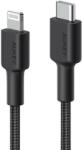 AUKEY CB-CL03 USB kábel 2 M USB 2.0 USB C Lightning Fekete (CB-CL03 BLACK)