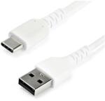 StarTech StarTech. com RUSB2AC1MW USB kábel USB 2.0 1 M USB A USB C Fehér (RUSB2AC1MW)