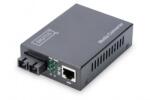  Digitus DN-82121-1 hálózati média konverter 1000 Mbit/s 1310 nm Single-mode Fekete (DN-82121-1)