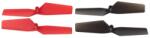 MJX MJX X300C-09/17B- Rotor blade set black-red - Rotorlapát szett fekete-piros