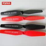 SYMA X54HC/X54HW-03A-Propeller-Rotorlapát szett piros-fekete