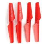 SYMA X5C/X5SC/X5SW/K300C-02C-Main blades red- Rotorlapát szett piros